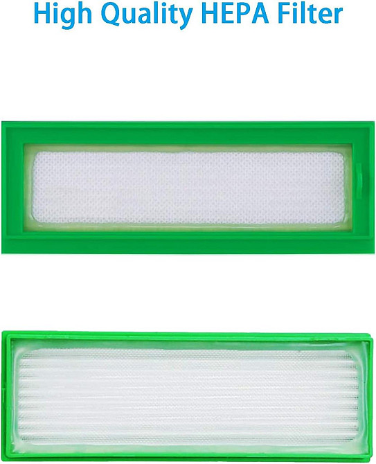 Аксессуары для робота-пылесоса Kobold VR200 VR300 зеленый набор 12 шт (1 ролик, 6 боковых щеток, 4 HEPA Киев - изображение 4