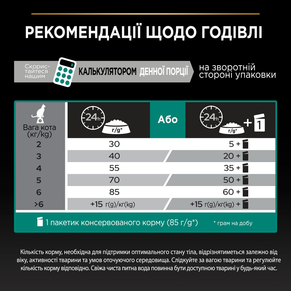 Сухой корм PRO PLAN Adult 1+ Renal Plus для взрослых кошек, с курицей, 1.5 кг Киев - изображение 8