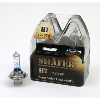 Автолампа SHAFER H712V55WSuperVisionUltra+100 (SL3007) Вінниця - фото 1