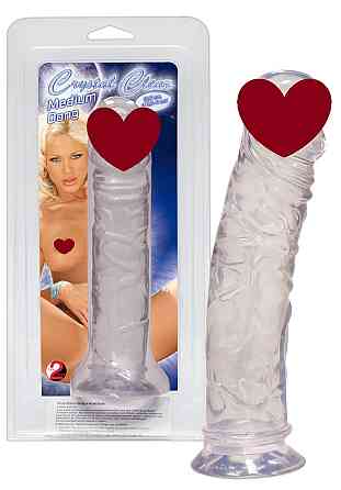 Фалоімітатор - Crystal Clear Medium Dong Sex Aura Київ