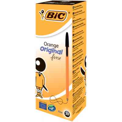 Ручка масляная Bic Orange, чёрная (bc1199110114) Винница