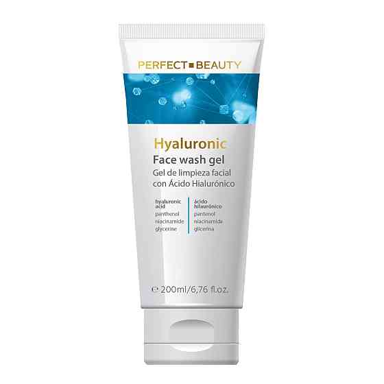 Гель для вмивання обличчя з гіалуроновою кислотою Perfect Beauty Farmona 200 мл Київ