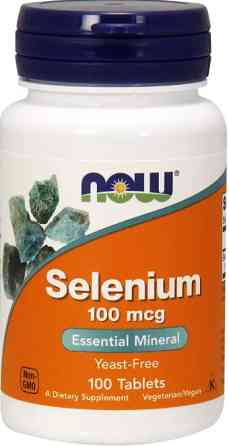 Селен (селеніум) Now Foods Selenium100 мкг 100 таб Київ