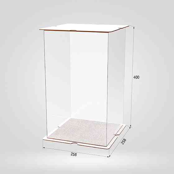 Коробка для тортів, квітів та подарунків EKOSTAR 230х230х400 Київ