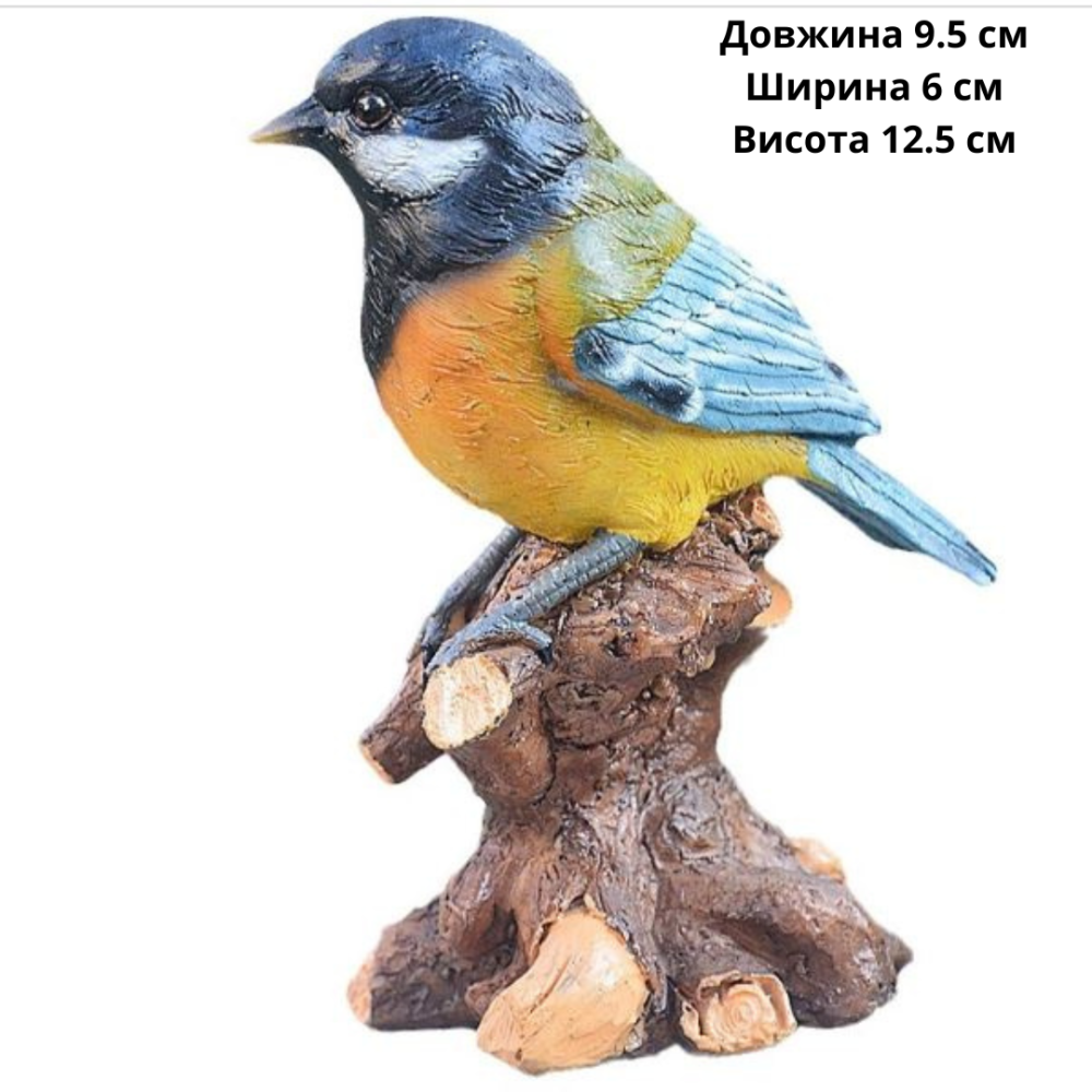 Садовая фигурка Синяя из полистоуна 12 х 12 х 6.5 см Жовто-горячий Одесса - изображение 6