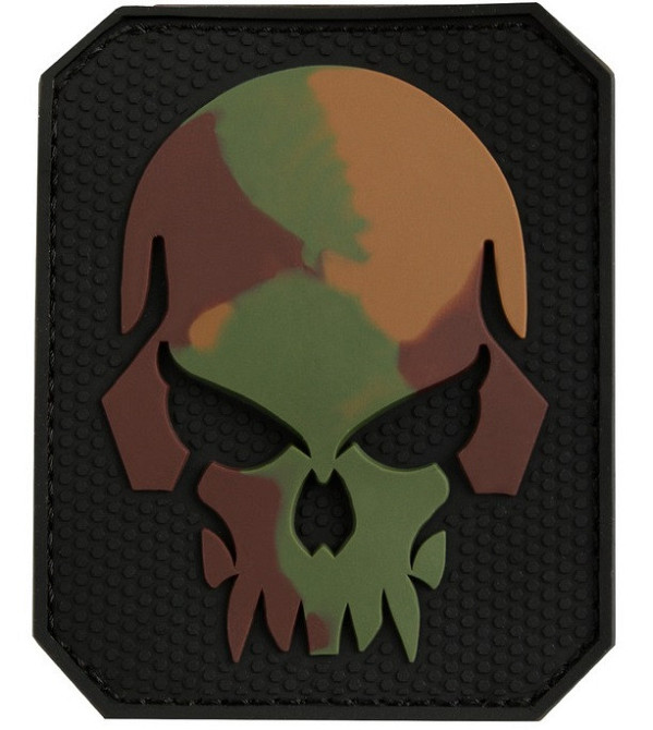 Шеврон 3D PVC на липучке Mil-Tec 16832120 “Skull