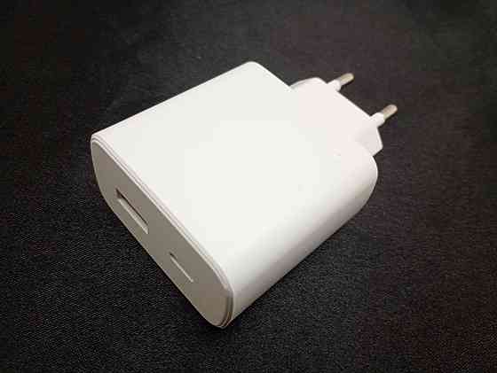 Адаптер живлення 2 в 1 Type C + USB 45W Луцк