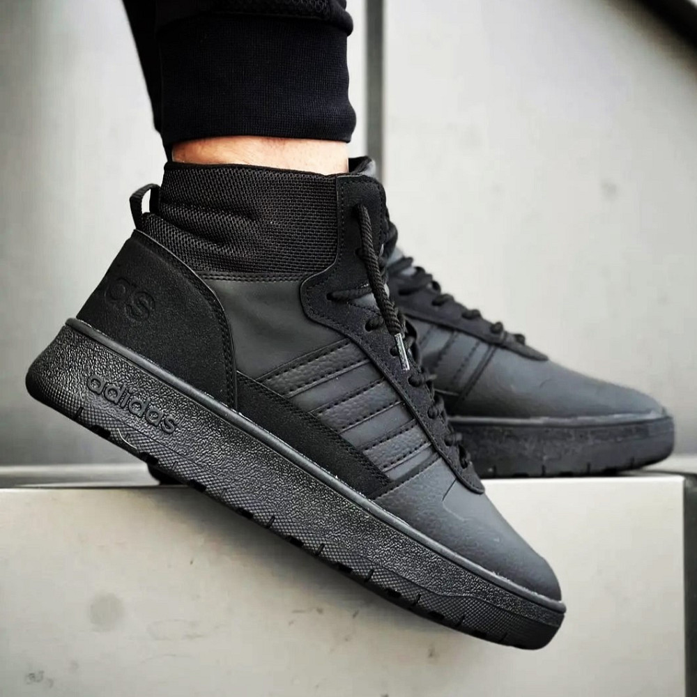 Кросівки Adidas Ultra Boost Чоловічі Чорні Адіас Високі (розміри: 40,41,42,43,44) Дніпро - фото 1