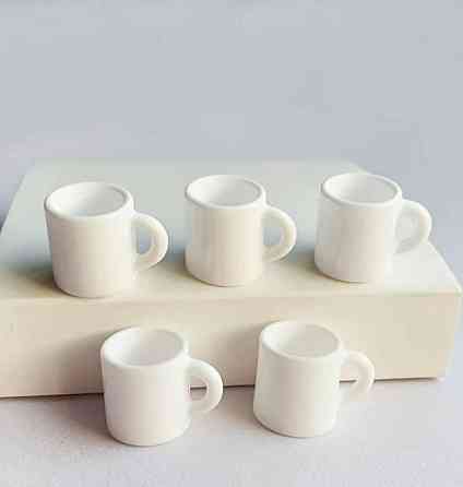 Набір мініатюрних чашок із смоли 10 шт для декору та DIY Київ