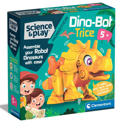 Конструктор Clementoni Dino Bot Triceratops, серия "Science & Play" (75074) Винница - изображение 3
