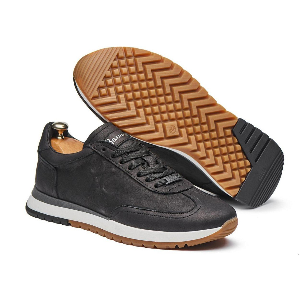 Стильні люксові чоловічі кеди з італійської натуральної шкіри МВ-159 ч/м Харків - фото 4