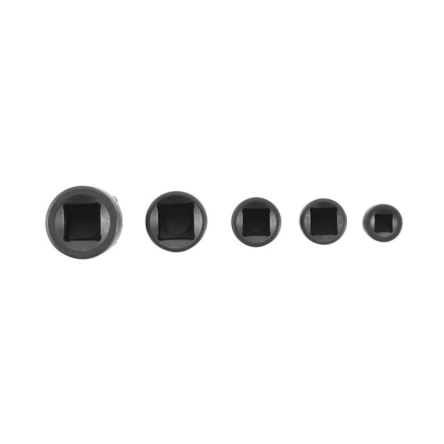 Набір перехідників, 5 од. (1/4"F×3/8"M, 3/8"F×1/4"M, 3/8"F×1/2"M, 1/2"F×3/8"M, 1/2"F×3/4"M), Cr-Mo,  Львів - фото 5