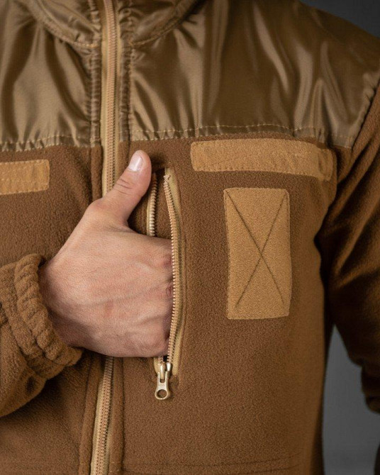 Тактическая флисовка STANDART  койот НП4909 Одесса - изображение 5