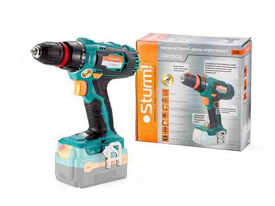 Дриль-шурупокрут акумуляторний Sturm CD3220CLD (без АКБ і ЗП) (читувати опис) Рівне