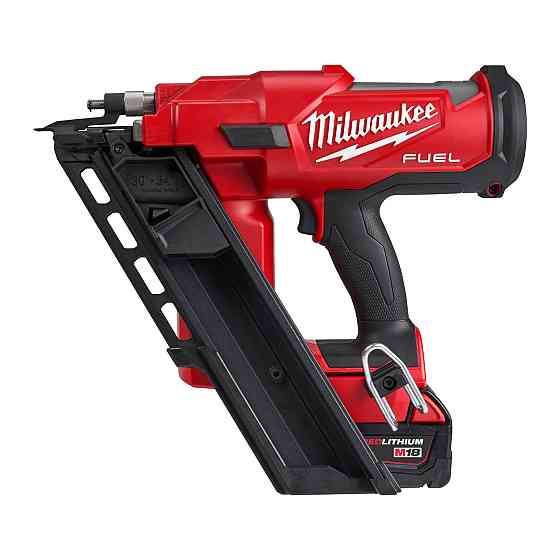 Пистолет гвоздезабивной аккумуляторный бесщеточный MILWAUKEE M18 FUEL FFNS-502C 4933478302 (2х аккумулятор M18 B5 5.0Ah, быстрый при Одесса