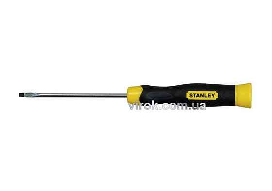 Викрутка плоска STANLEY "Cushion Grip" : шліц SL8 х 150 мм Одеса