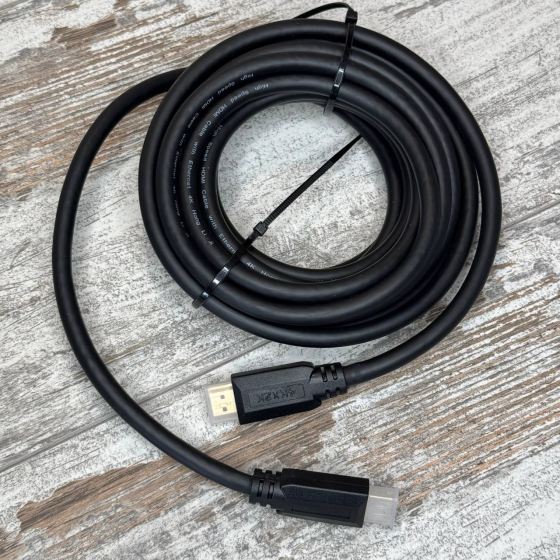 HDMI кабель преміум-класу 1.5 м, версія 2.0, 4K 60 Гц, 3D високоякісна передача відео та аудіо Київ