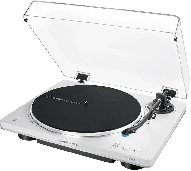 Проигрователь Audio-Technica AT-LP70XBT (Biało-Srebrny) White/Silver Киев - изображение 1