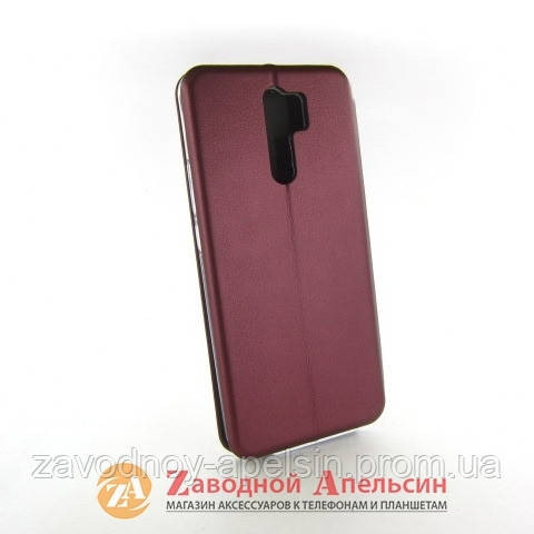 Чохол книжка Xiaomi Redmi 9 Baseus Case marsala Одеса - фото 2