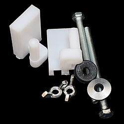 Крепление для туалетного сидения №1 (длинный болт металл) Харьков - изображение 2