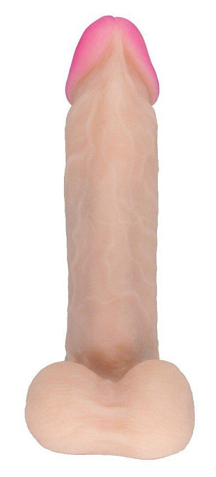 Фалоімітатор EGZO Ciberskin DS002 (19 см х 4,5 см) Sex Aura Київ - фото 3