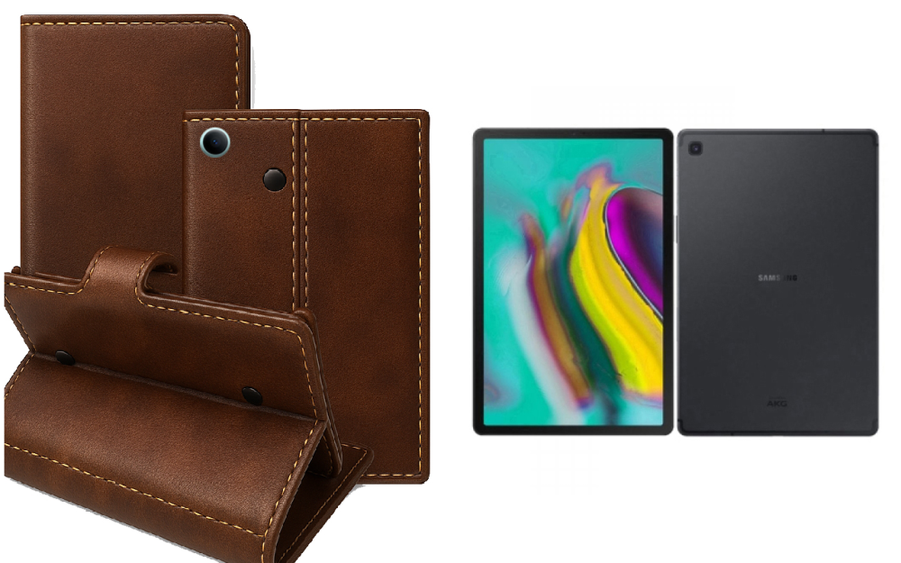 Книжка-трансформер для планшета Samsung Galaxy Tab S10 FE, Tab S10 FE+, Tab S10 Lite 5G, колір Black Buno-Red Київ - фото 1