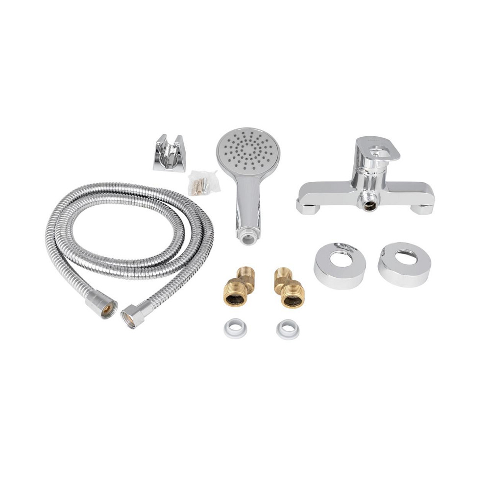 Змішувач для душу Lidz Latwa 010 (з душовим гарнітуром) (k40) LDLAT010CRM45416 Chrome Київ - фото 7