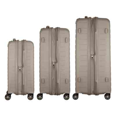 Набор чемоданов 2E Aero (L+M+S), сіро-коричневі (2E-SPP-AERO-SET3-TP) Вінниця