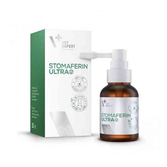 VetExpert STOMAFERIN ULTRA гель для підтримки здоров'я ротової порожнини кішок та собак (30 мл) термін до 04.26 Вінниця