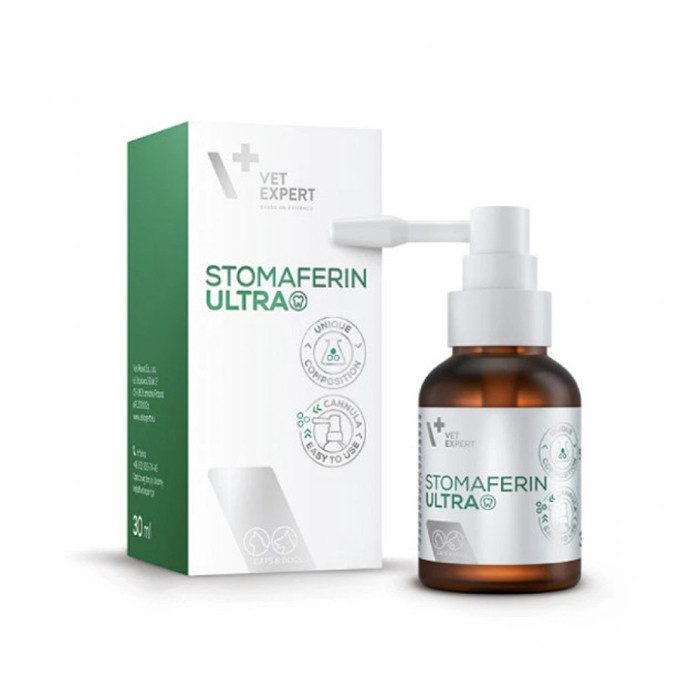 VetExpert STOMAFERIN ULTRA гель для підтримки здоров'я ротової порожнини кішок та собак (30 мл) термін до 04.26 Вінниця - фото 1