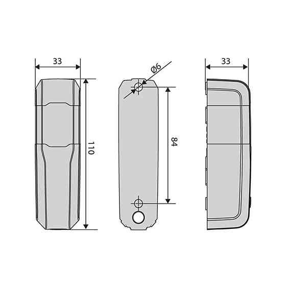 Фотоелементи BFT COMPACTA A20 інфрачервоні з поворотними лінзами Киев