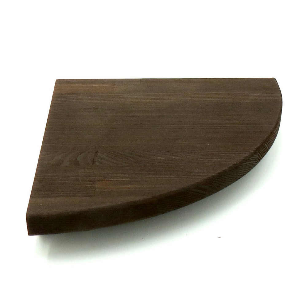 Угловая настенная полка 