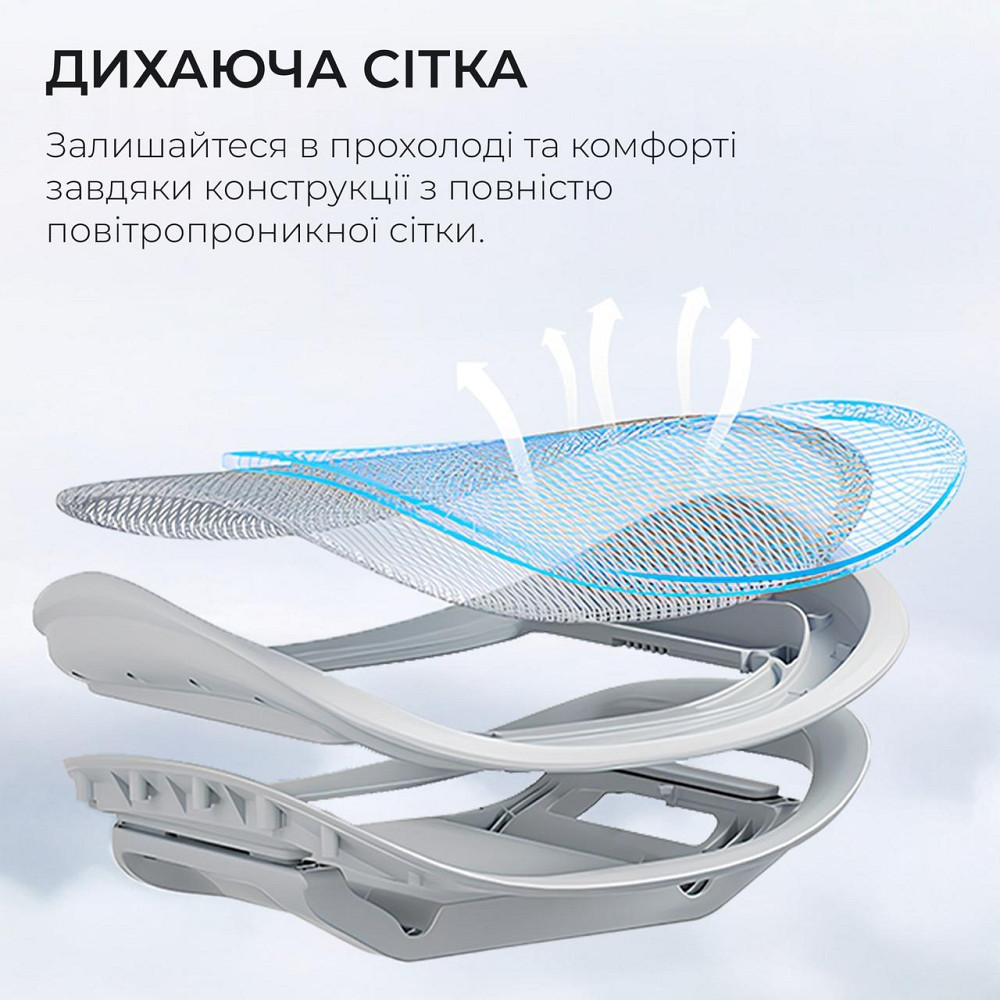 Крісло офісне Sihoo Doro C300 Pro Mesh White (DORO-C300-PRO-M102) ( 11715 ) Харків - фото 8