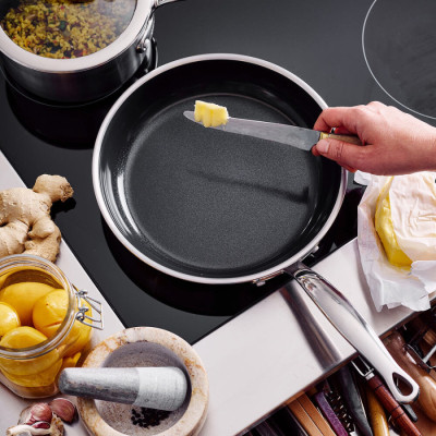 Сковорода GreenPan Premiere, 20 см з керамічним покриттям (CC003816-001) Винница - изображение 7