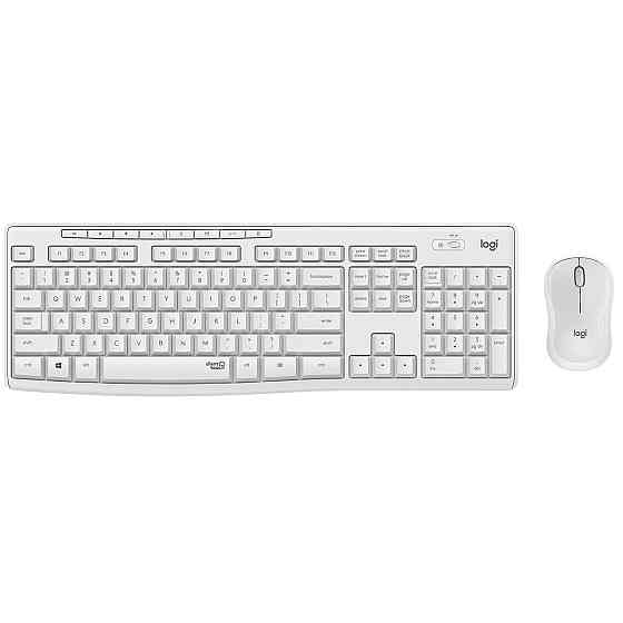 Комплект (клавіатура, миша) бездротовий Logitech MK295 Combo White USB (920-009824) Білий Харьков