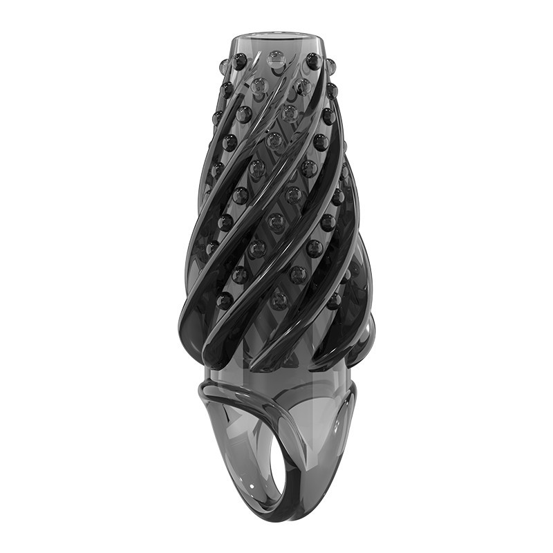 Стимулирующая насадка Meleon - Tidal Wave Locking Sleeve, PS-10 Sex Aura Киев - изображение 3