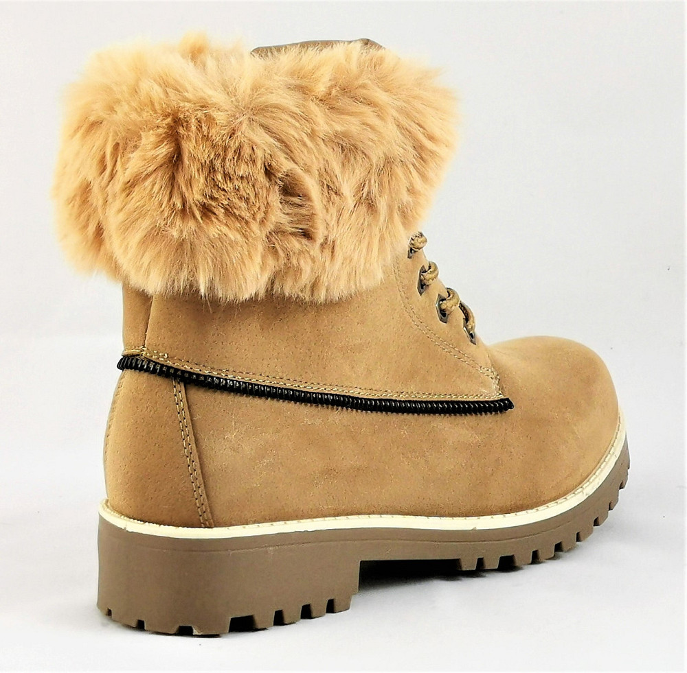 Змінні півчоботи Жіночі Бежеві з Хухом Черевики (розміри: 36) - 44-3 Дніпро - фото 7