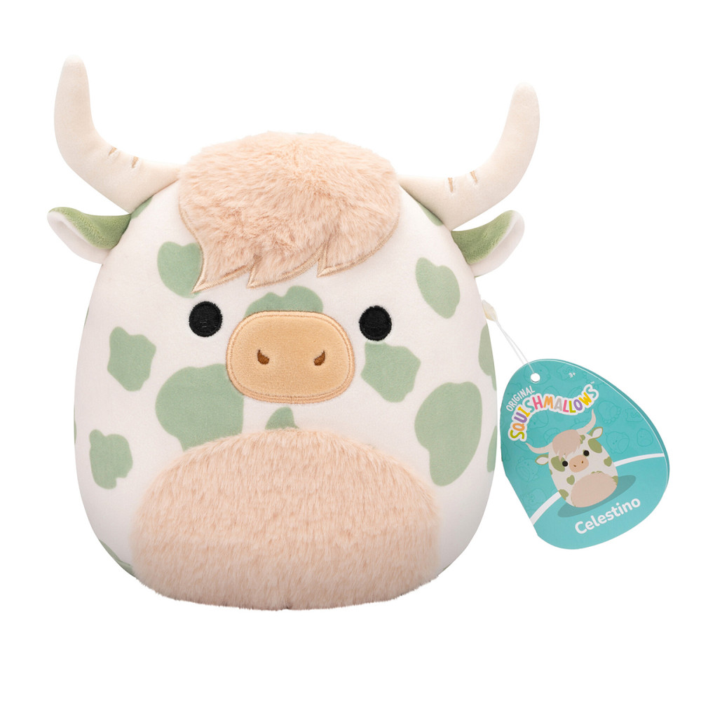 М'яка іграшка Squishmallows – Корівка Целестін (19 cm) Дніпро - фото 7