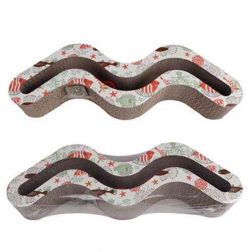 Дряпка Eastland Хвиля з котячою м'ятою для котів, 49,5х15х7 см (картон) Вінниця