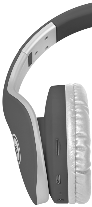 Гарнітура Defender FreeMotion B525 Gray + White, Bluetooth (63527) (6492205) Київ - фото 3