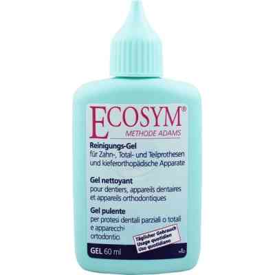 Засіб для очищення зубних протезів Ecosym Гель для щоденного очищення зубних протезів та ортодонтичних апаратів 60 мл (7611841157001) Вінниця