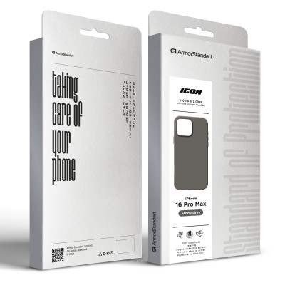 Чехол для мобильного телефона Armorstandart ICON2 Case Apple iPhone 16 Pro Max Stone Grey (ARM81306) Винница - изображение 2