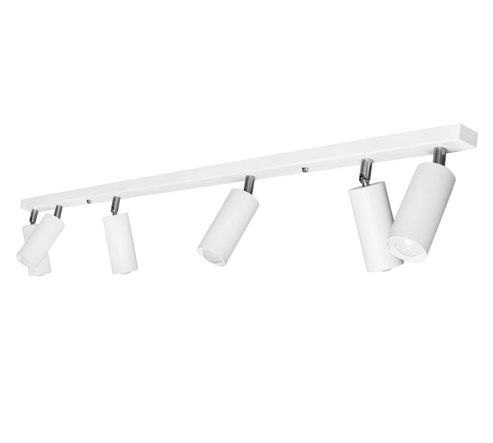 Світильник циліндр поворотний 6-Е27 Tube NL 1105-6 W Київ - фото 2