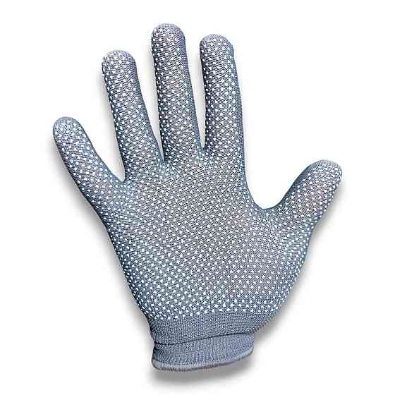 Робочі рукавички нейлонові тонкі з мікроточкою — господарські перчатки для саду, городу та дачних робіт Харків