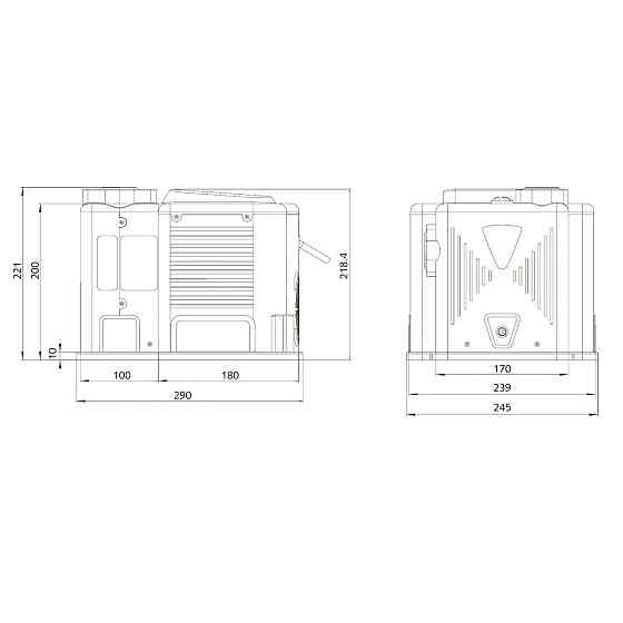 Насосная станция Optima PRIME OP550 IA с интеллектуальным частотным преобразователем (000025064) Киев