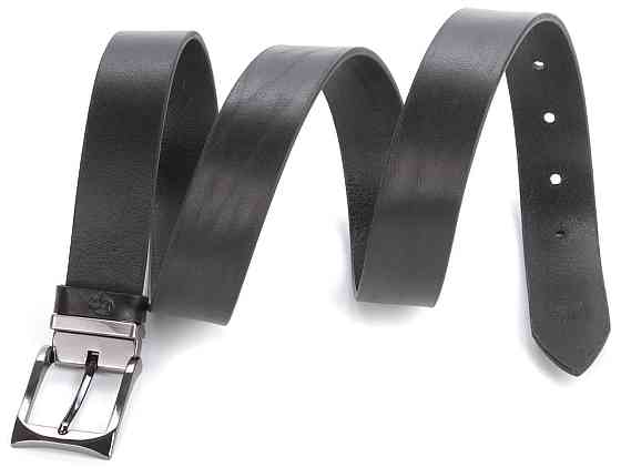 Ремень мужской GRANDE PELLE 00872 Черный Киев