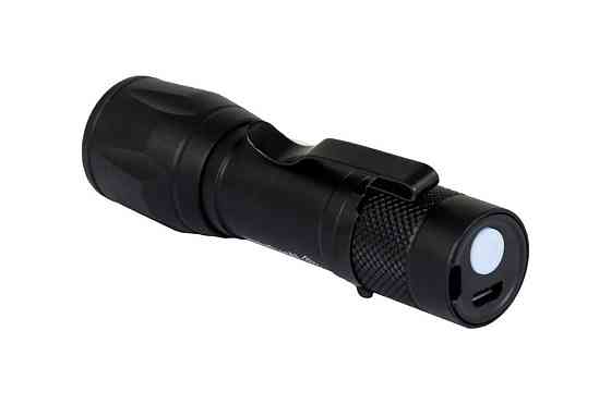 Ліхтар з регулюванням фокуса WERTVOLL 3 режими LED/COB LED Li-ion 800 mAh/t 8000 K/100 lum AL 91х26 мм RX-8003 Рівне