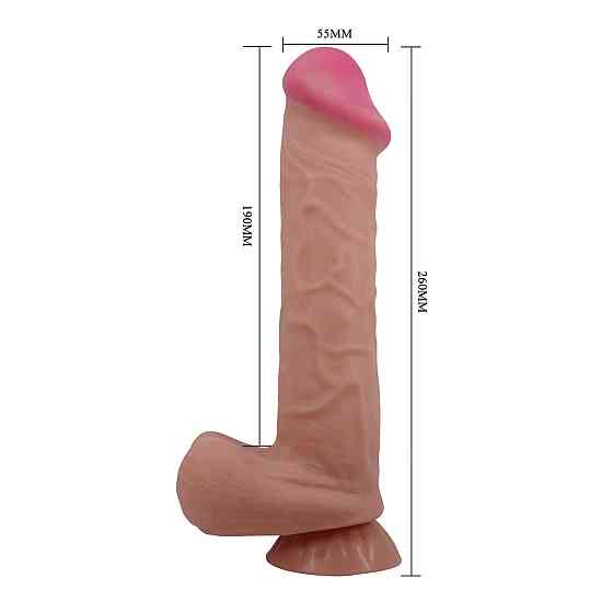 Фалоімітатор - Pretty Love Sliding Skin 10.2" Latin Sex Aura Київ