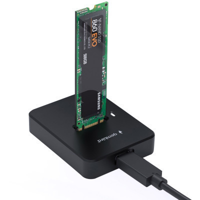 Док-станція для накопичувачів Gembird USB Type-C M.2 SATA NVME SSD (DD-U3M2) Вінниця - фото 1
