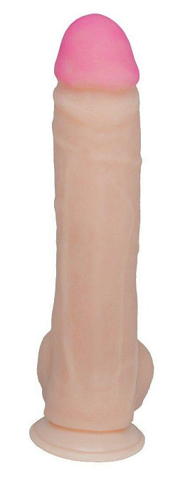 Фалоімітатор EGZO Ciberskin DS007 (20 см х 50 см) Sex Aura Київ - фото 4